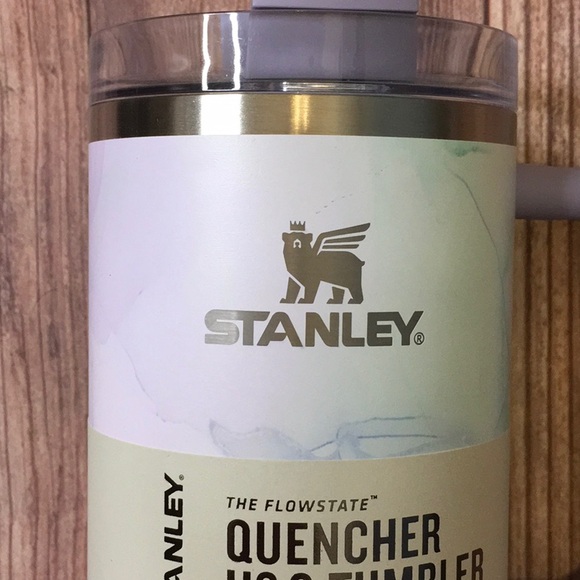 NEW WATERCOLOR DUSK 💜 Stanley Tumbler 40 oz Stainless Steel Flowstate Quencher - Picture 3 of 5